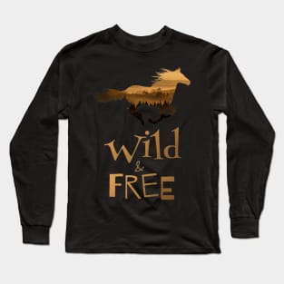 WILD AND FREE Long Sleeve T-Shirt